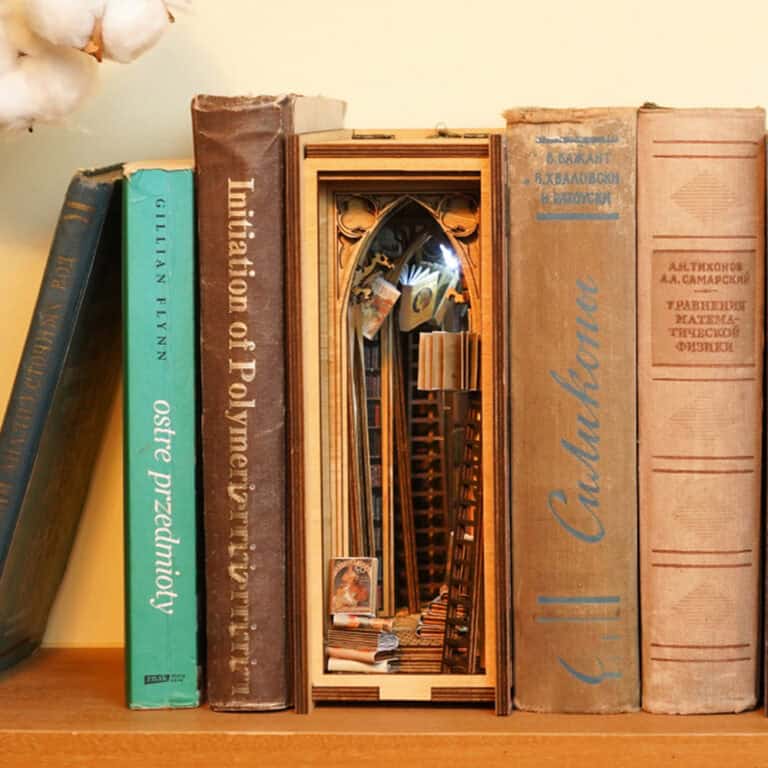 Book Nook Bibliothèque des elfes