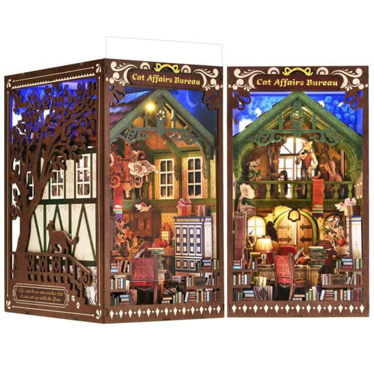 Book Nook Bureau des affaires félines