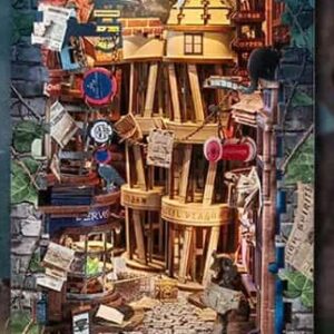 Book Nook L'allée magique nocturne