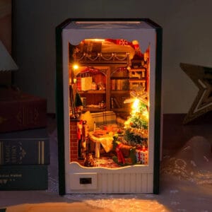 Book Nook Notes de Noël