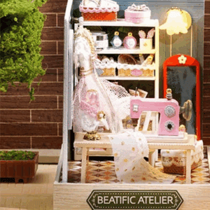 Maquette en bois Atelier béatifique