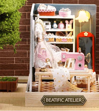 Maquette en bois Atelier béatifique