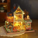 Maquette en bois Merveilleux cottage