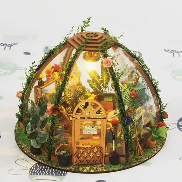 Maquette Jardin de fleurs