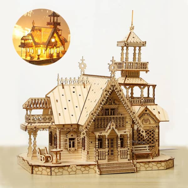 Maquette Maison en bois