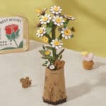 Puzzle 3d en bois Chamomile