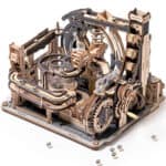 Puzzle 3D en bois circuit à billes