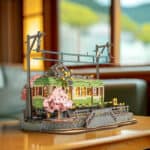 Puzzle 3D en bois Voyage de sakura