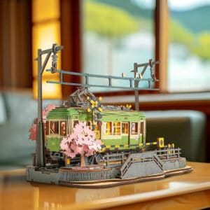 Puzzle 3D en bois Voyage de sakura