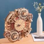 Puzzle 3D horloge murale du zodiaque en bois