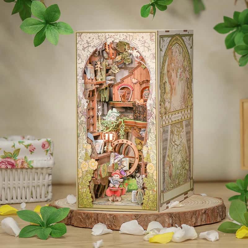 Book Nook Paradis elfique