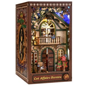 Book Nook Bureau des affaires félines