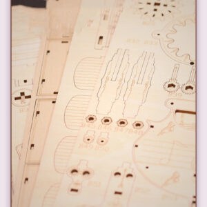 Maquette en bois miniature avec musique Instrument de l'ange Violoncelle