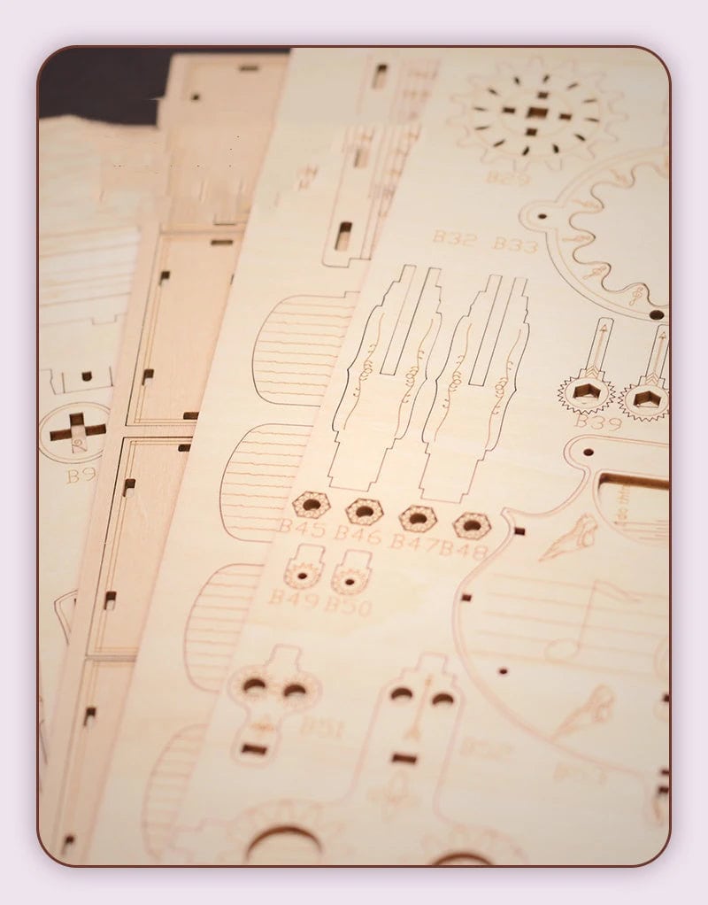 Maquette en bois miniature avec musique Instrument de l'ange Violoncelle