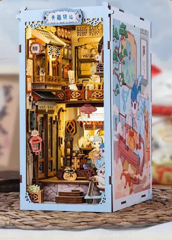 Book Nook Loge du Phénix Azur