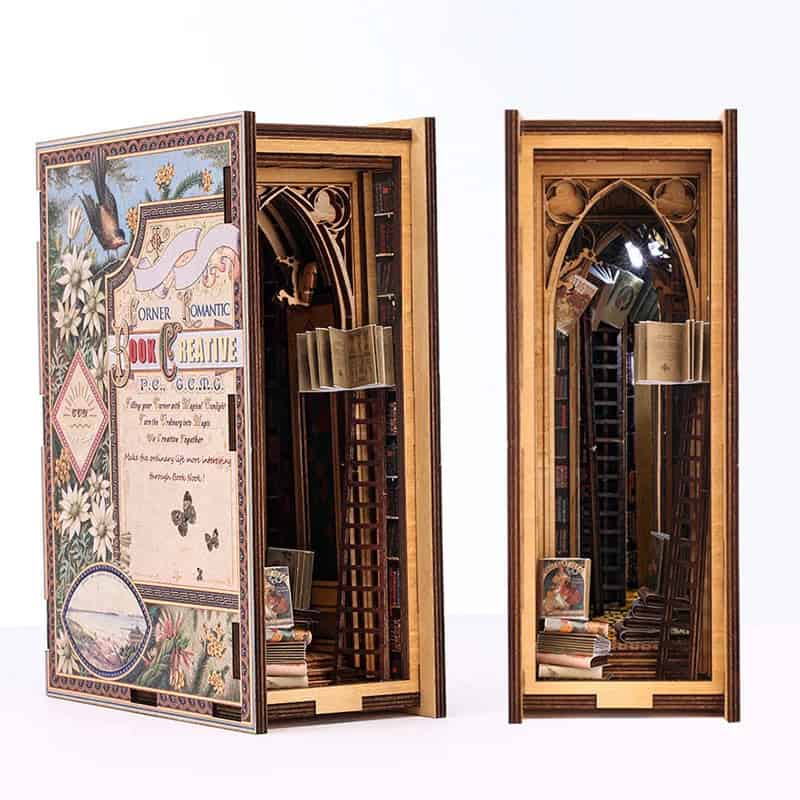 Book Nook Bibliothèque des elfes