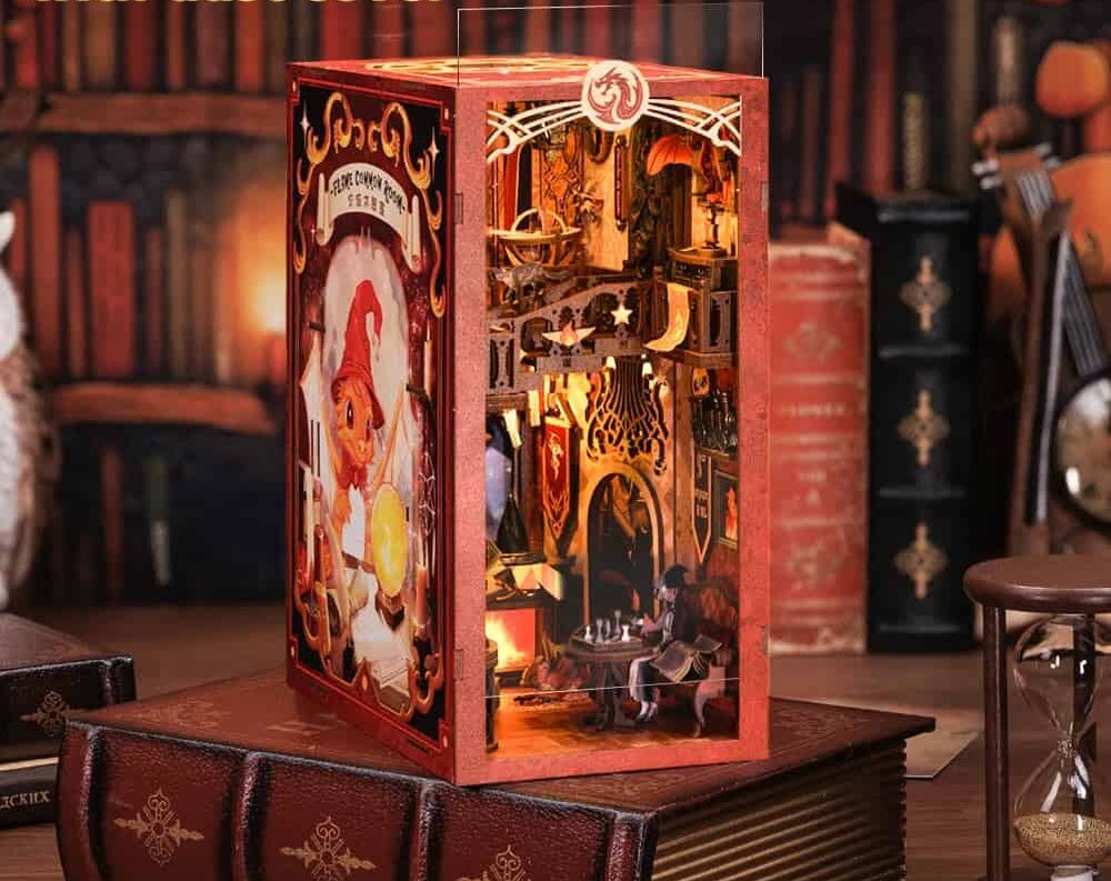 Book Nook Salle commune de la flamme