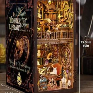 Book Nook La bibliothèque magique du temps des merveilles