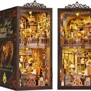 Book Nook La bibliothèque magique du temps des merveilles