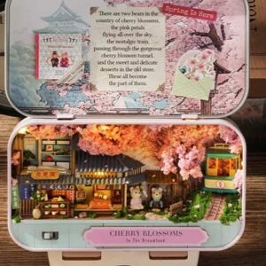 Maquette en boîte Fleur de cerisier