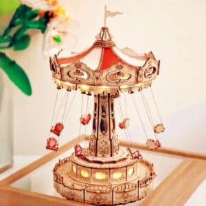 Maquettes en bois fête foraine