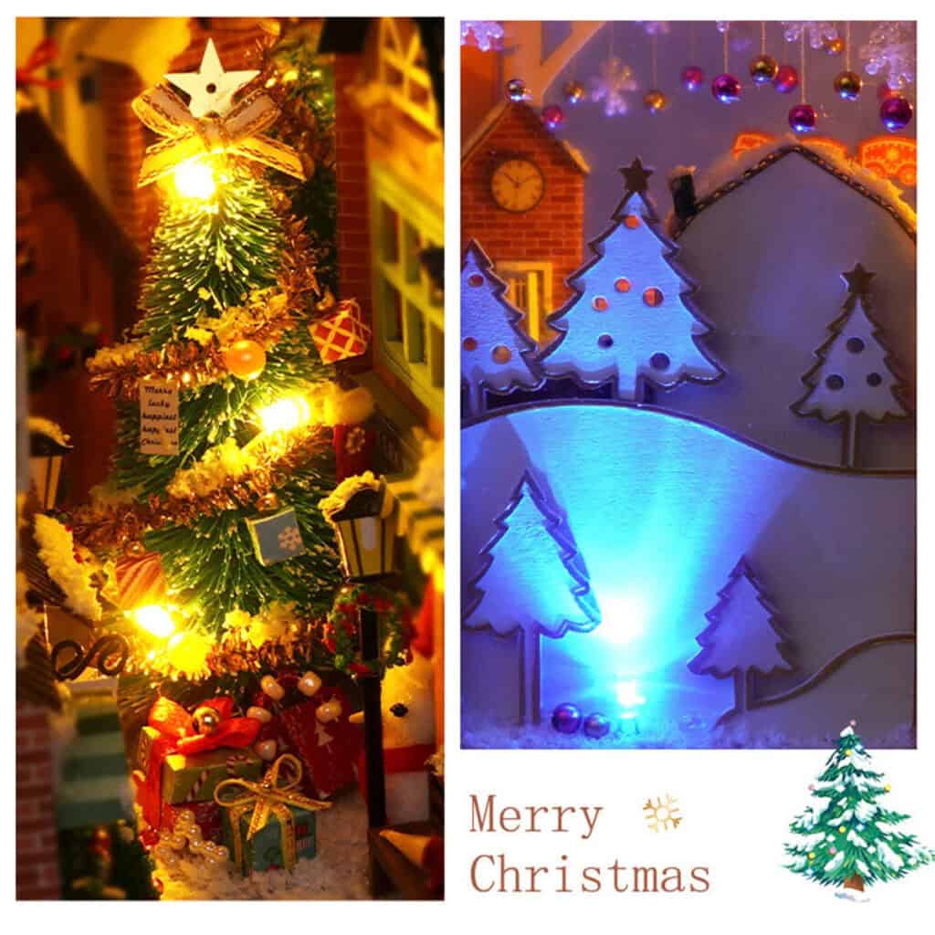 Book Nook Joyeux Noel