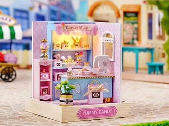 Maquette magasin de bonbons