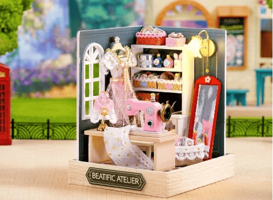 Maquette en bois Atelier béatifique