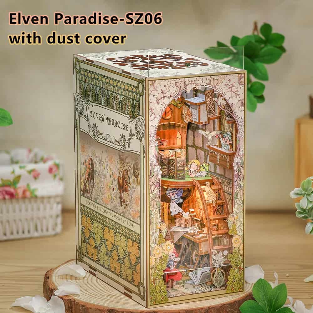 Book Nook Paradis elfique