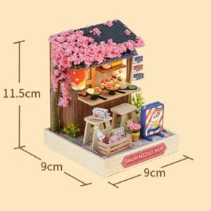 Maquette en bois Magasin de nouilles Sakura