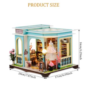 Maquette en bois Boutique de tailleur