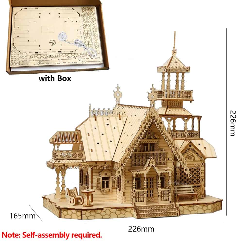 Maquette Maison en bois