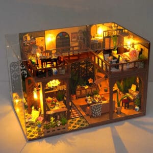 Maquette en bois Histoires d'ombre et de lumière