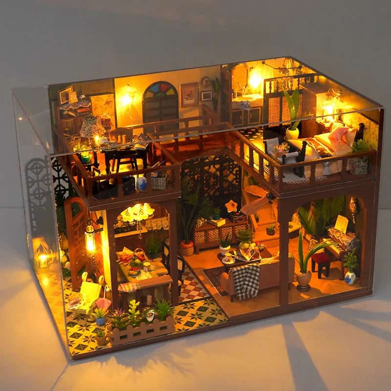 Maquette en bois Histoires d'ombre et de lumière