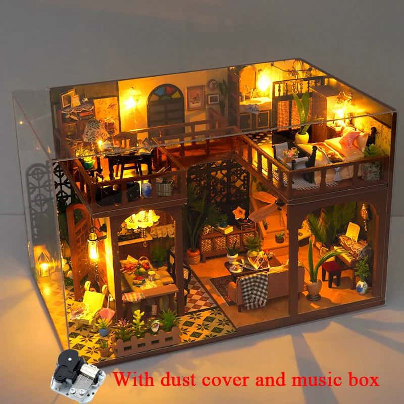 Maquette en bois Histoires d'ombre et de lumière