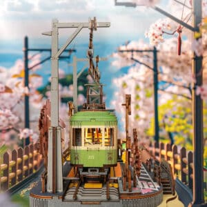 Puzzle 3D en bois Voyage de sakura