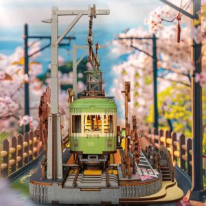 Puzzle 3D en bois Voyage de sakura