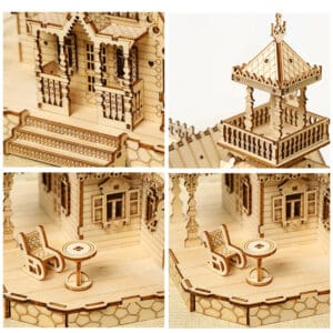 Maquette Maison en bois