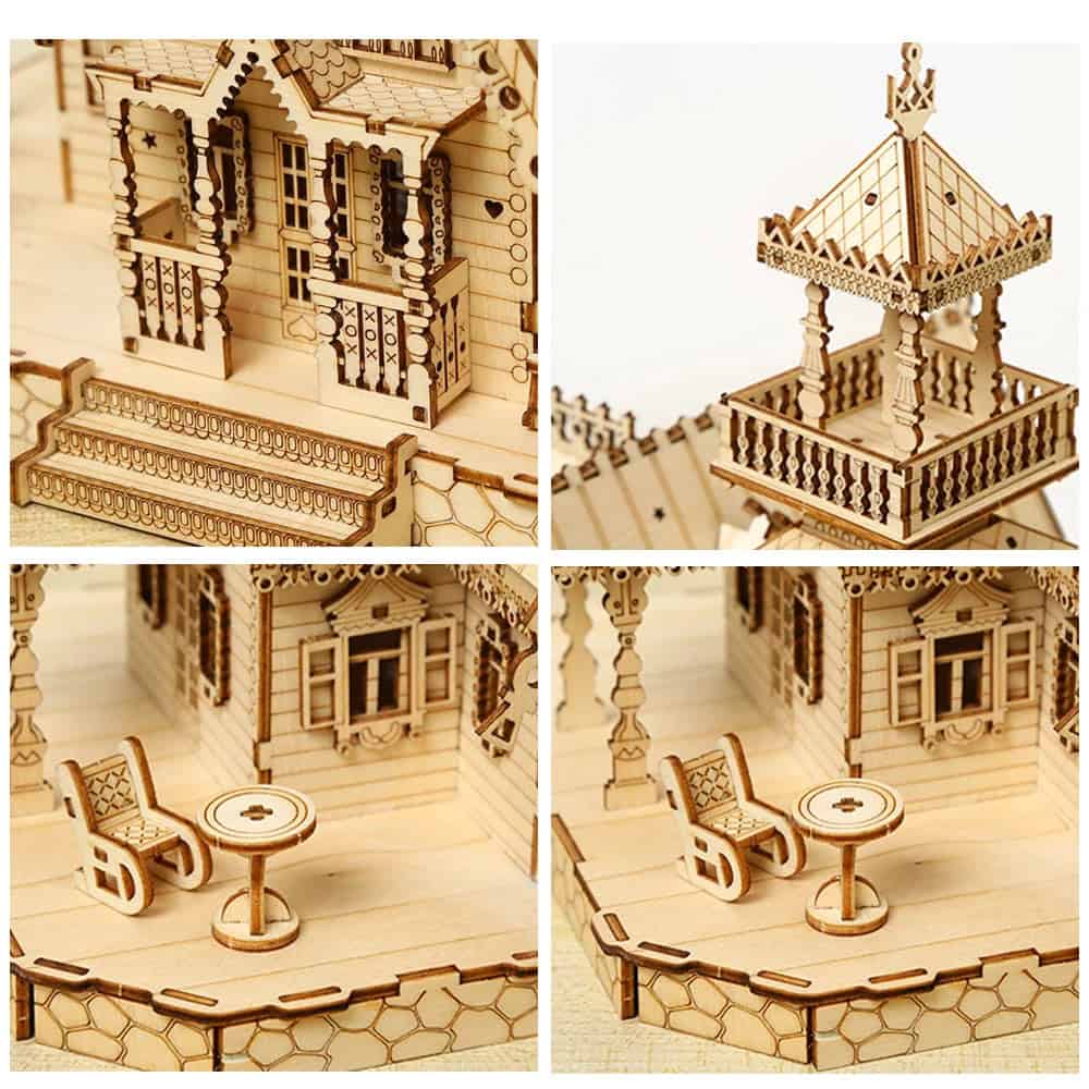 Maquette Maison en bois
