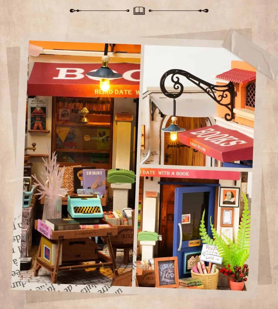 Maquette Librairie de Quartier