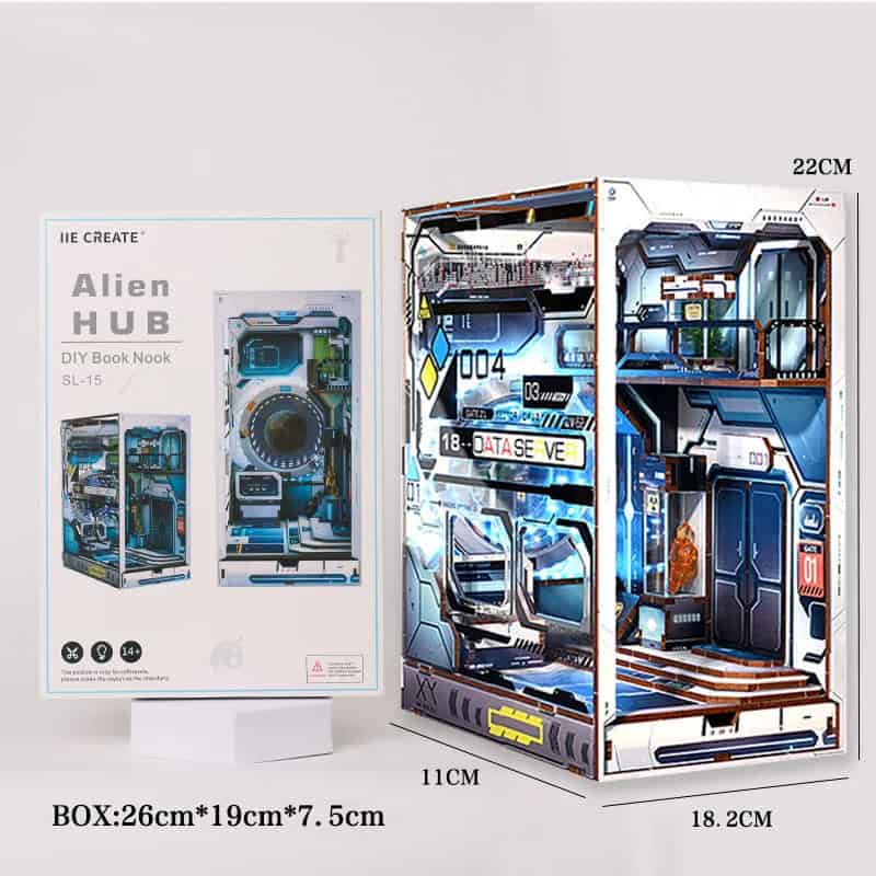 Book Nook Le hub des extraterrestres