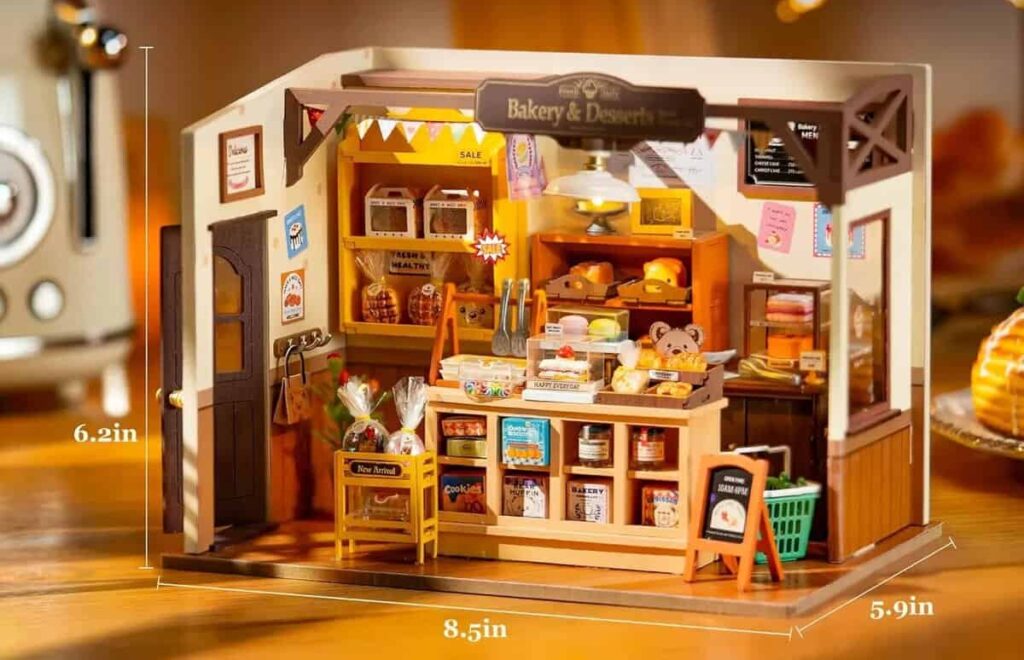 Maquette La boulangerie de Becka