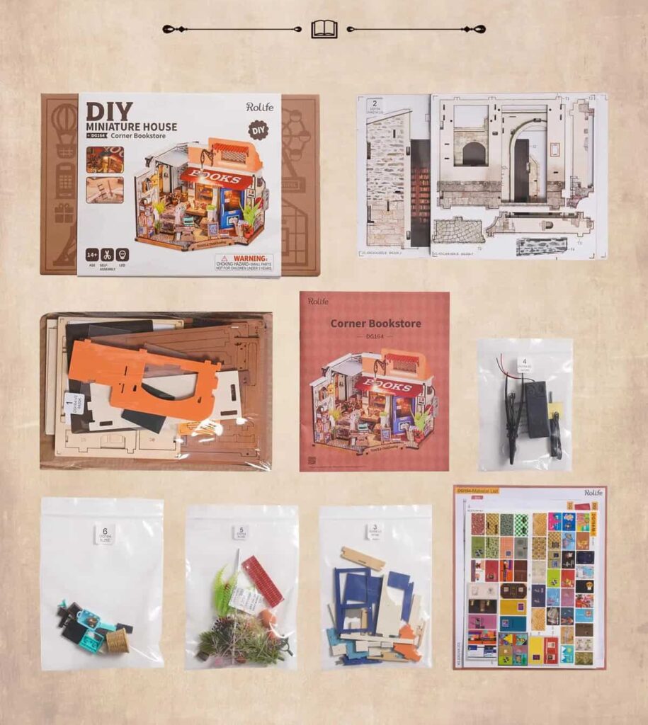 Maquette Librairie de Quartier