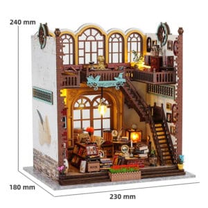 Maquette en bois Librairie