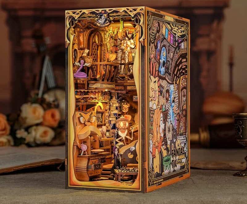 Book Nook Salle commune des animaux fantastiques