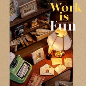 Maquette en bois Studio Élégant