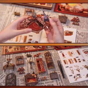 Book Nook Salle commune de la flamme