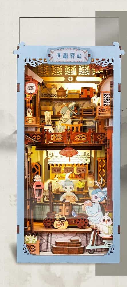 Book Nook Loge du Phénix Azur