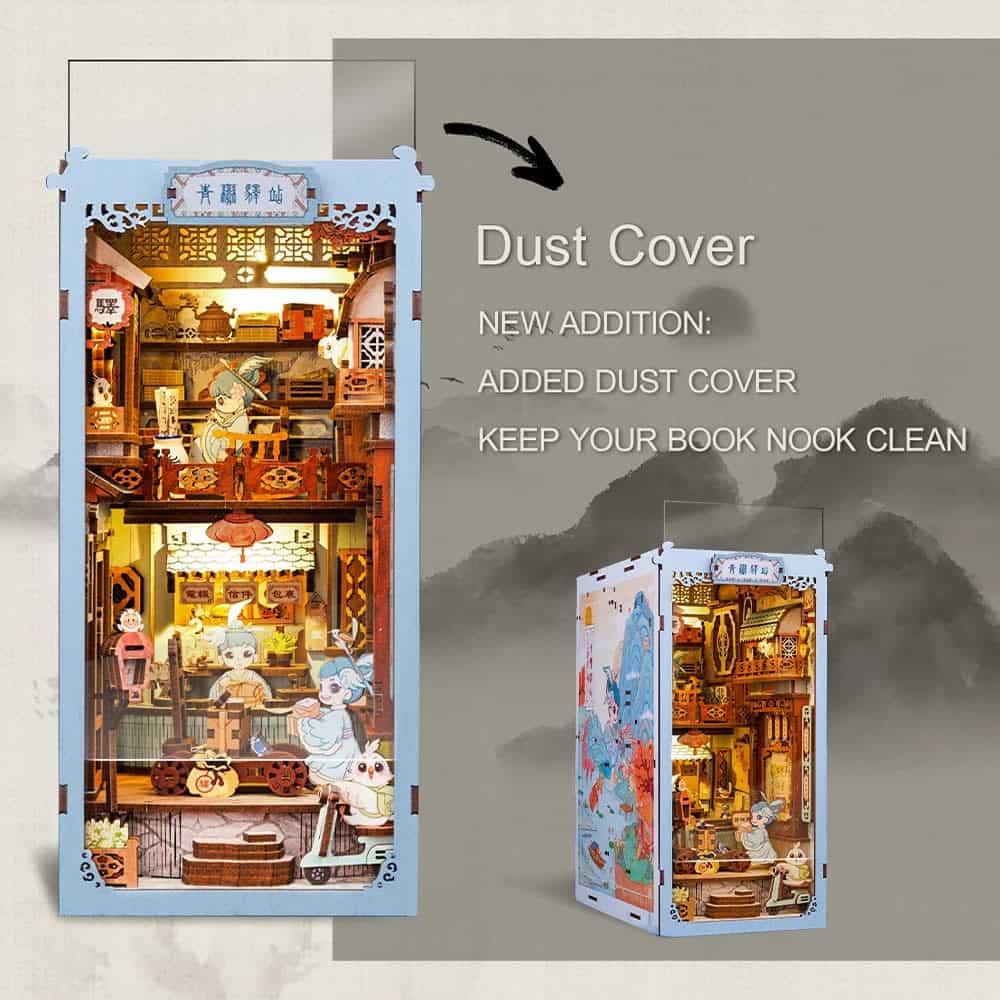 Book Nook Loge du Phénix Azur