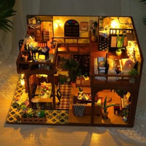 Maquette en bois Histoires d'ombre et de lumière